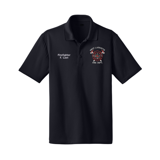 West Lafayette Fire Short Sleeve Polo
